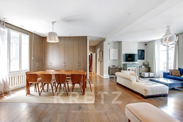 Appartement en dernier étage au sein de  l’emblématique Hôtel Lalique