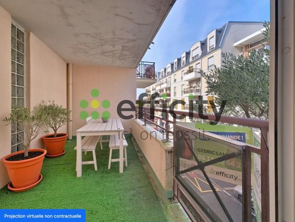 Appartement 2 pièces - 52 m² Exclusivité efficity