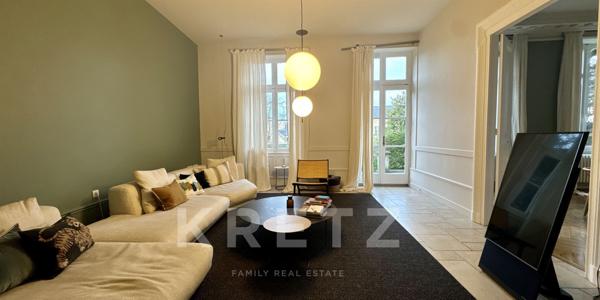 Maison maître rénovée avec jardin