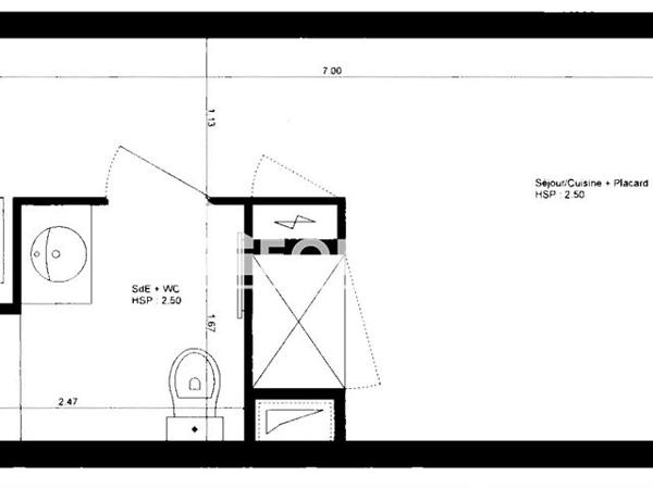 À vendre Studio 19 m² - Montpellier 34000