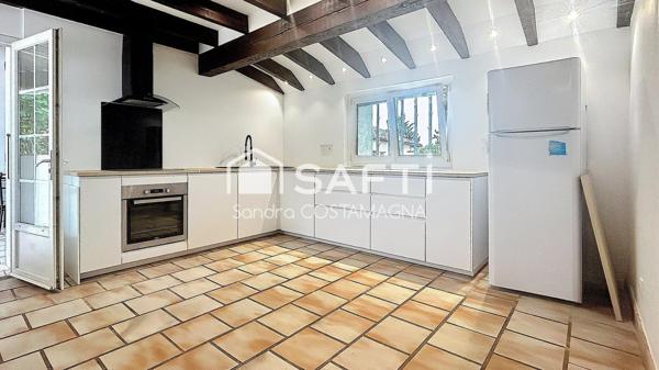 Maison 5 pièces, au calme avec beau jardin