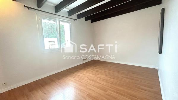 Maison 5 pièces, au calme avec beau jardin