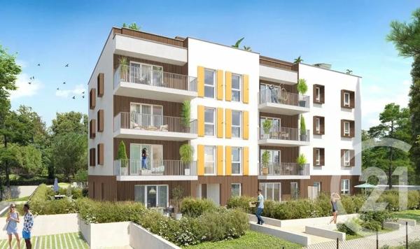 Appartement F3 à vendre  3 pièces - 63,60 m 2   ANTIBES  - 06
