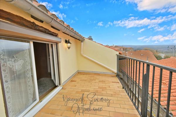 Maison de village 2 faces + terrasse à MONTNER (66)