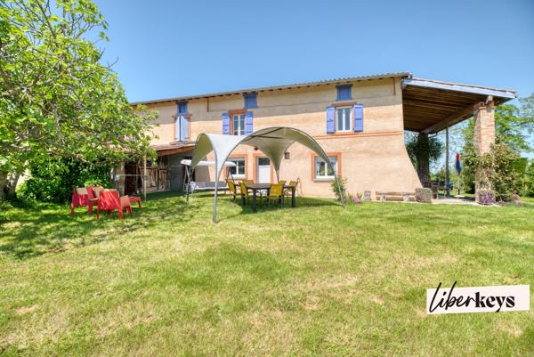 Maison T6 garage, annexes, terrain cadre exceptionnel.