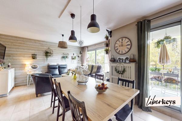 Rare à Tremblay-en-France – F2 de 48,89 m² entièrement rénové, dernier étage avec balcon et vue sur les arbres