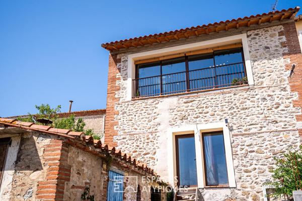 Ancienne grange rénovée avec vue panoramique