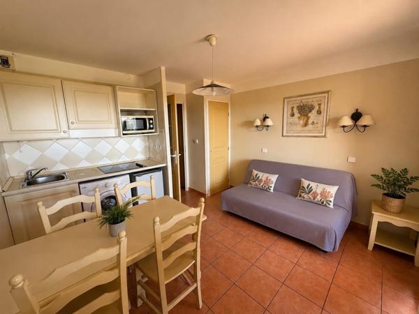 Studio vue mer – Résidence avec 2 piscines – Les Issambres – Idéal investissement locatif
