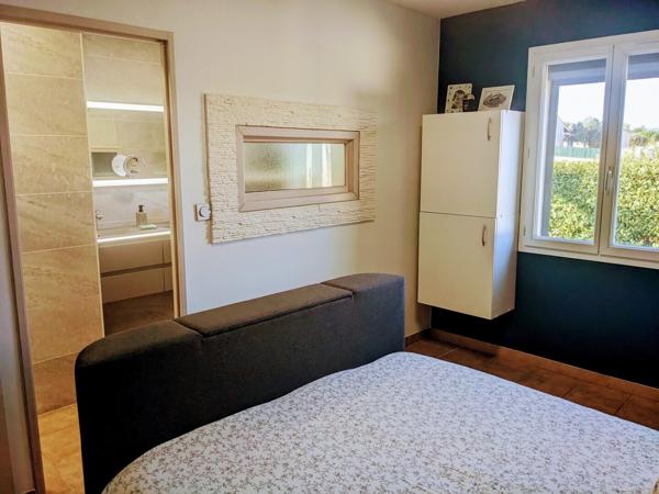 Maison individuelle de plain pied sur un terrain de 1095 m²