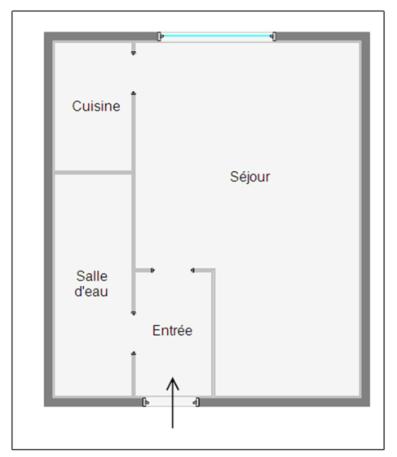 Appartement
         1 pièce
        - 26 m² 112 000 € *