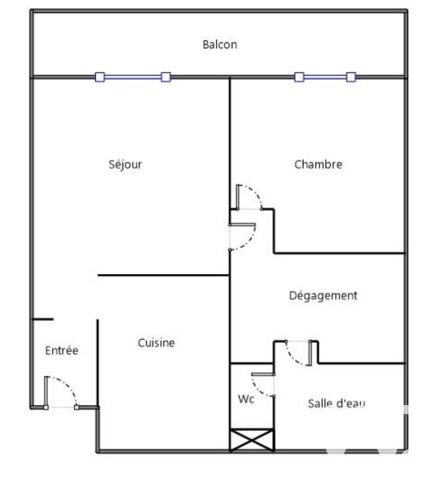 Appartement à vendre 2 pièces 50 m² Ollioules