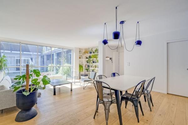 EXCEPTIONNEL APPARTEMENT FAMILIAL CONTEMPORAIN AVEC JARDIN — PARIS 11