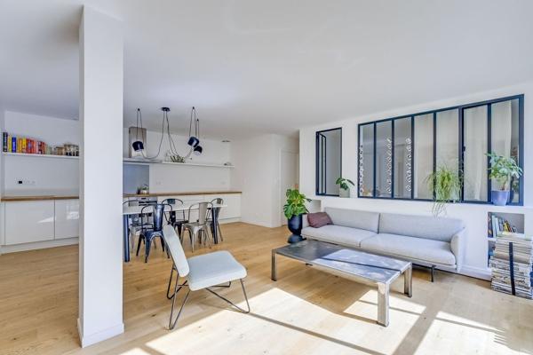 EXCEPTIONNEL APPARTEMENT FAMILIAL CONTEMPORAIN AVEC JARDIN — PARIS 11