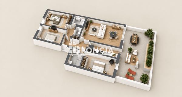 À vendre Appartement 4 pièces 79.58 m² - Avignon 84000