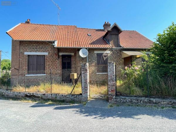 Maison à vendre à Brissy-Hamégicourt dans l'Aisne (02240), ref : 10064/164