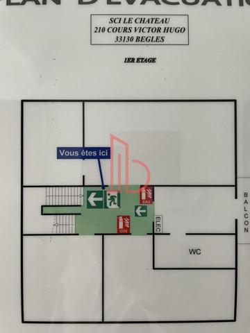 Bureau de 504 m² à vendre à Bordeaux Sud-Ouest