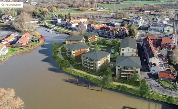 Appartement Gravelines 2 pièce(s) 41 m2 avec terrasse 8m² et parking