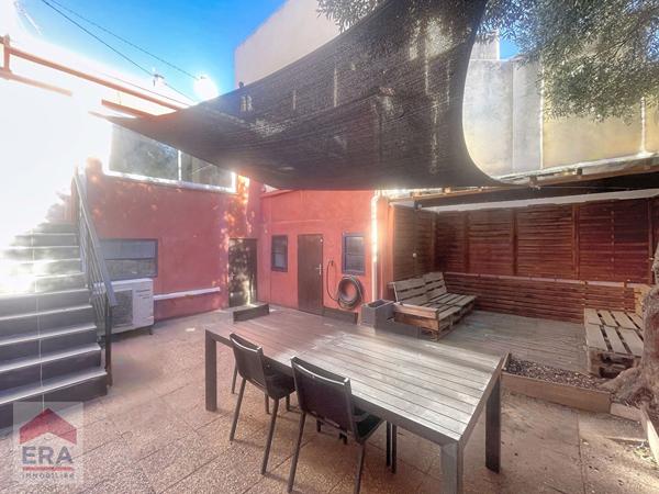 A VENDRE MARSEILLE 13014 LE CANET MAISON T3 PLAIN PIED JARDIN TERRASSE DEPENDANCE