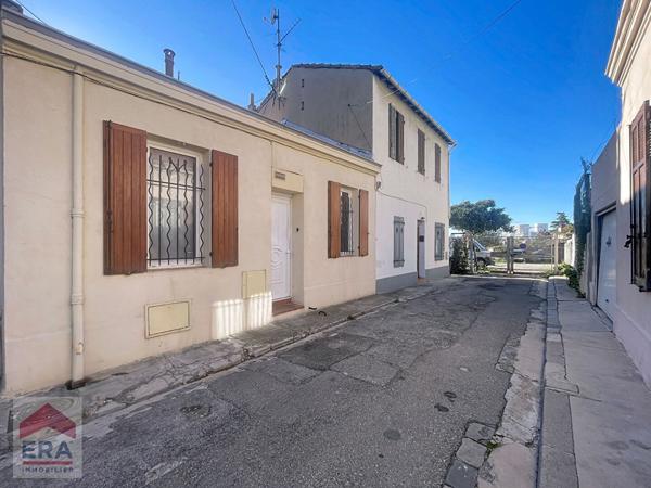 A VENDRE MARSEILLE 13014 LE CANET MAISON T3 PLAIN PIED JARDIN TERRASSE DEPENDANCE