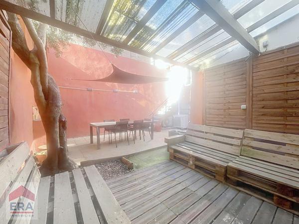 A VENDRE MARSEILLE 13014 LE CANET MAISON T3 PLAIN PIED JARDIN TERRASSE DEPENDANCE