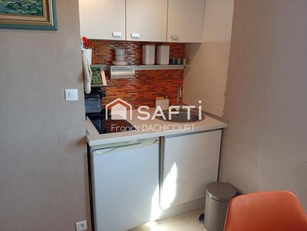 Hardelot,studio de 23m2 147000 euros proche plage