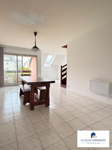 Duplex sables blanc avec terrasse et garage