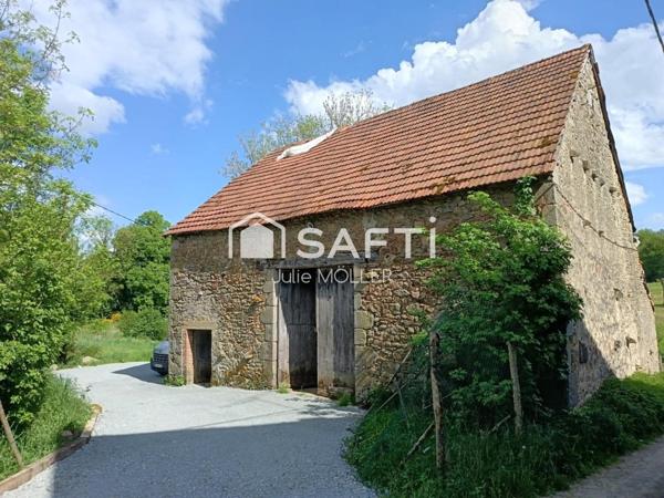 Grange sur terrain viabilisé, Bussière Dunoise