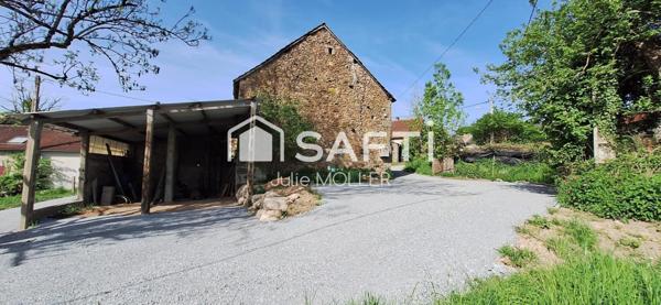 Grange sur terrain viabilisé, Bussière Dunoise