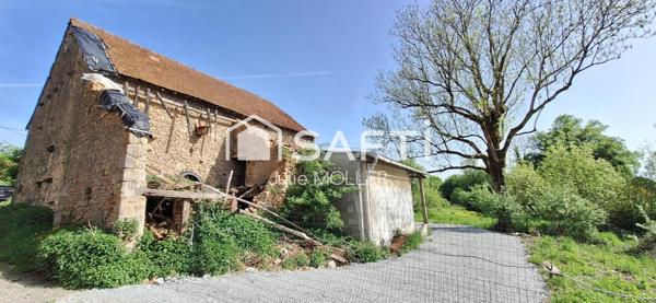 Grange sur terrain viabilisé, Bussière Dunoise