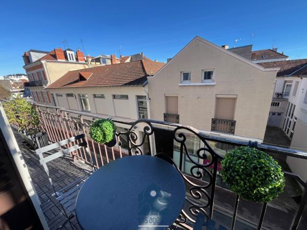 Appartement 4 pièces avec balcon et cave