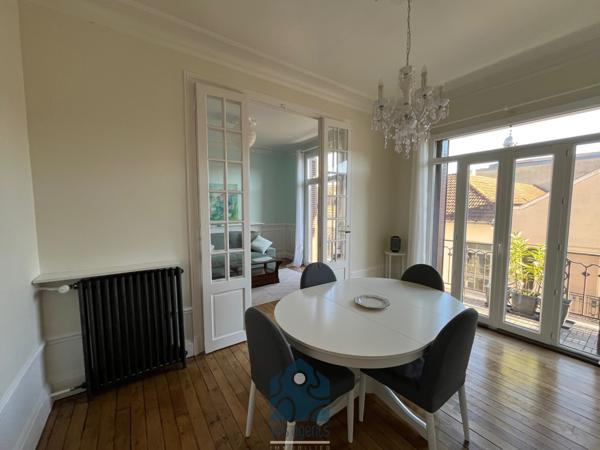 Appartement 4 pièces avec balcon et cave