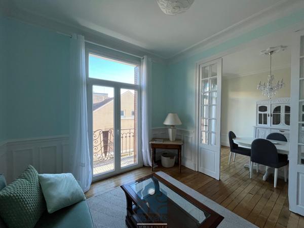 Appartement 4 pièces avec balcon et cave