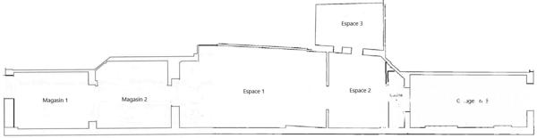 Exclusivité | NANTES, CHAUSSEE DE LA MADELEINE-CHU | LOCAL COMMERCIAL (195.21m²)