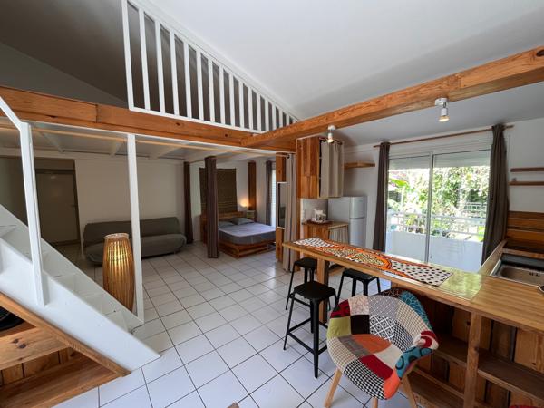 Très beau Studio avec coin nuit et mezzanine, sans travaux, au calme et près de la plage