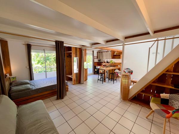 Très beau Studio avec coin nuit et mezzanine, sans travaux, au calme et près de la plage