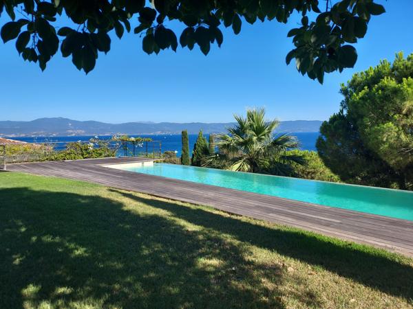 Ajaccio Sanguinaires villa contemporaine 6 pièces 257m² piscine vue mer