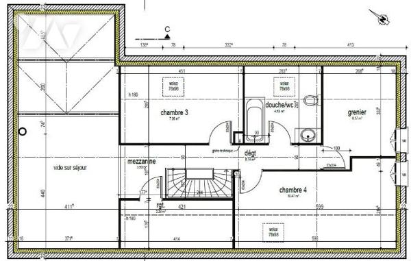 Maison neuve - 4 chambres - terrain de 6092m²