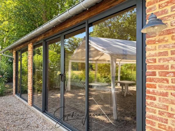 Demeure de caractère à vendre à Bézu-Saint-Éloi – 9 pièces, 5 chambres, parc de près de 6 000 m² avec maison d'amis et espace bien-être