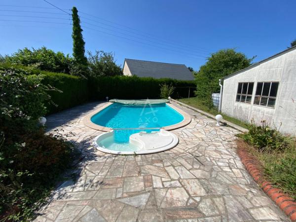 GIEN centre maison 2 chambres avec piscine