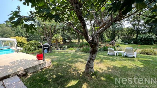 Maison spacieuse avec piscine et studio indépendant, à proximité d'Auray