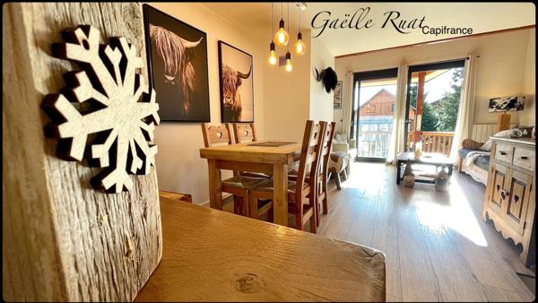 FONT ROMEU (66) Chalet 3 pièces - 2 faces avec cheminée - Garage - Terrasse vue dégagée