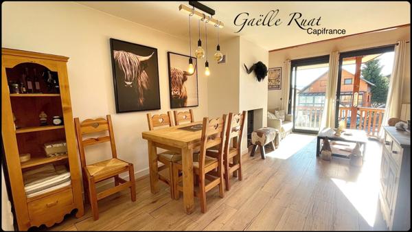 FONT ROMEU (66) Chalet 3 pièces - 2 faces avec cheminée - Garage - Terrasse vue dégagée