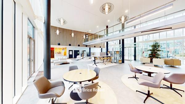 Bureaux à louer à Lyon 9ème dans immeuble récent avec certification THPE