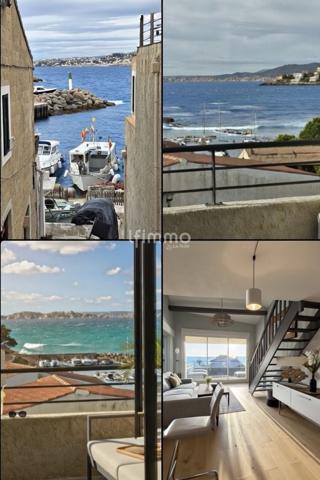 Vue Mer Marseille 8ème / Duplex Terrasse
