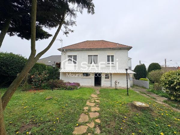 Maison plain-pied 62 m² + sous-sol complet – Jardin – Fort potentiel