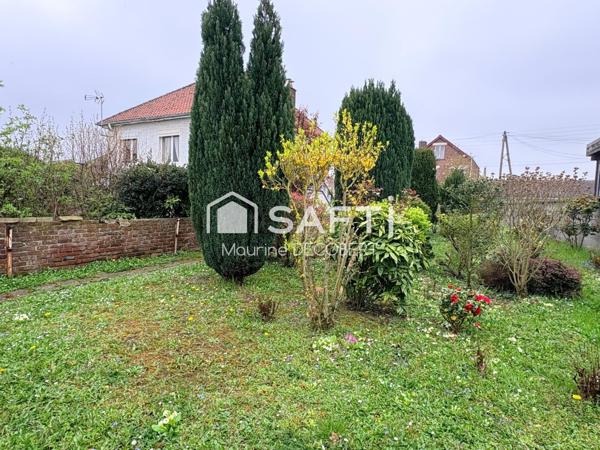 Maison plain-pied 62 m² + sous-sol complet – Jardin – Fort potentiel