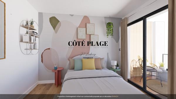Les Mathes (17570) La Palmyre Appartement NEUF T4 PMR avec 2 Terrasses Garage et cave au prix de 496.450€ HAI
