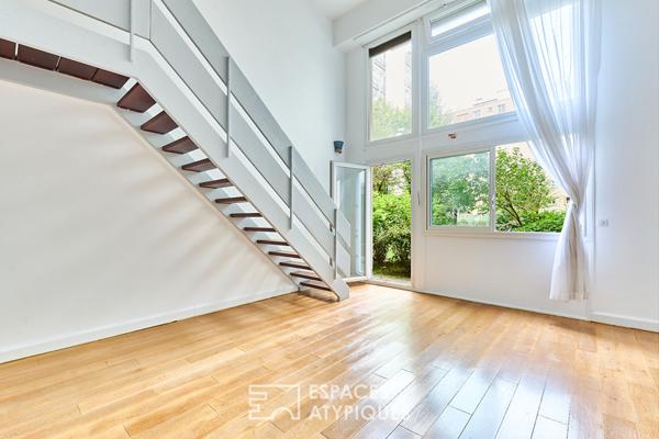 Ancien atelier de peintre sur jardin