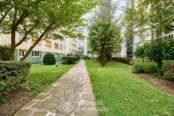 Ancien atelier de peintre sur jardin