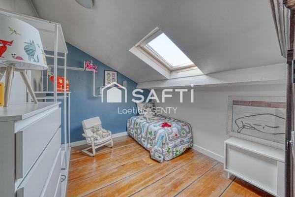 LA GARENNE-COLOMBES - DUPLEX 3 PIECES - 63,70 M² AU SOL